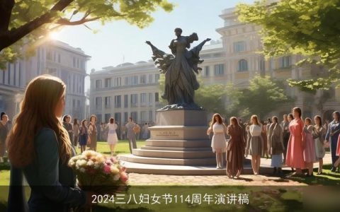 2024三八妇女节114周年演讲稿