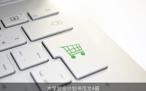大学创业计划书范文4篇
