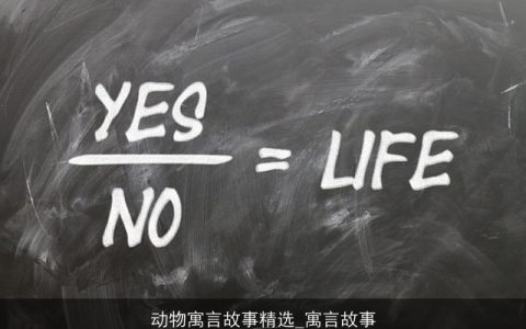 动物寓言故事精选_寓言故事