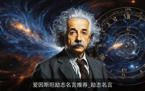 爱因斯坦励志名言推荐_励志名言