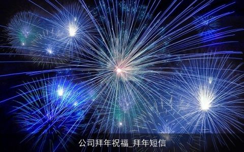 公司拜年祝福_拜年短信