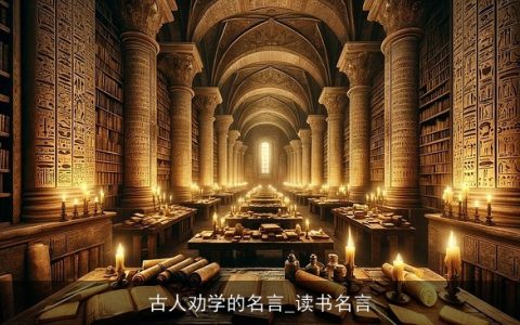 古人劝学的名言_读书名言