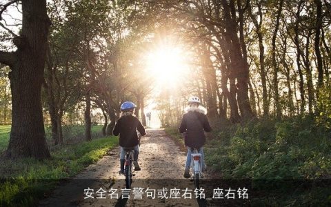 安全名言警句或座右铭_座右铭