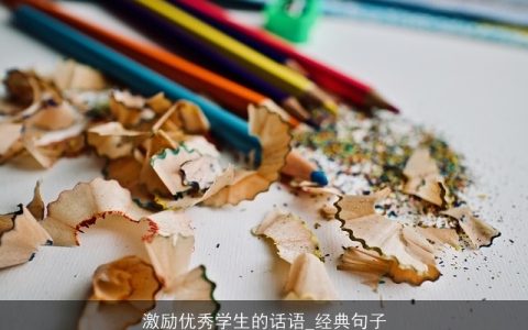 激励优秀学生的话语_经典句子
