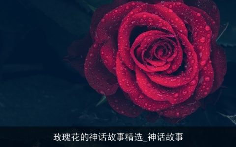 玫瑰花的神话故事精选_神话故事