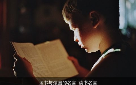 读书与强国的名言_读书名言