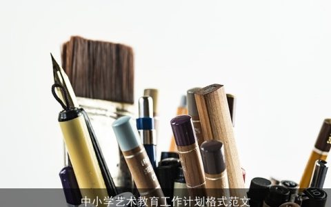 中小学艺术教育工作计划格式范文