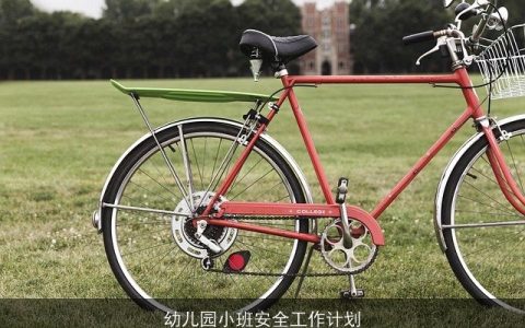 幼儿园小班安全工作计划