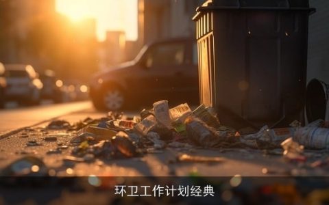 环卫工作计划经典