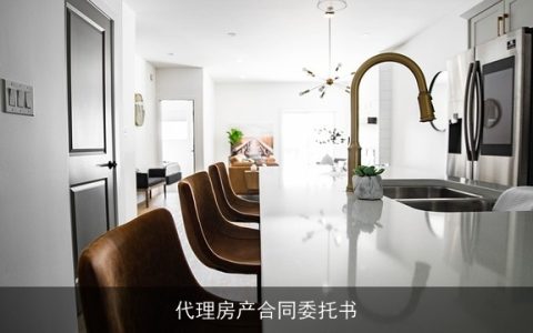 代理房产合同委托书