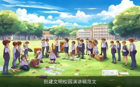 创建文明校园演讲稿范文
