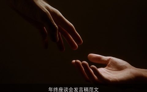 年终座谈会发言稿范文