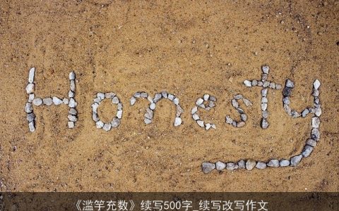 《滥竽充数》续写500字_续写改写作文