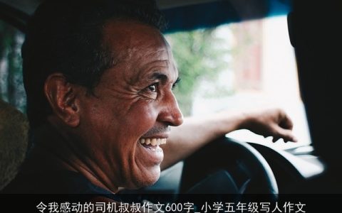 令我感动的司机叔叔作文600字_小学五年级写人作文