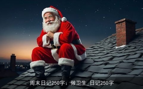 周末日记250字：做卫生_日记250字