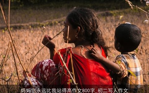 妈妈您永远比我站得高作文800字_初二写人作文