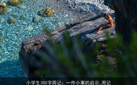 小学生300字周记：一件小事的启示_周记
