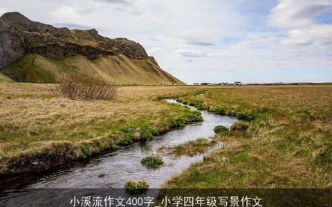 小溪流作文400字_小学四年级写景作文