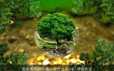 我家周围的环境小学作文400字_环保作文