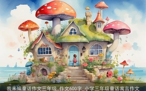 我来编童话作文三年级_作文600字_小学三年级童话寓言作文