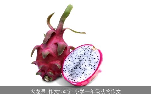 火龙果_作文150字_小学一年级状物作文
