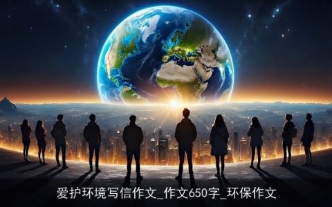 爱护环境写信作文_作文650字_环保作文