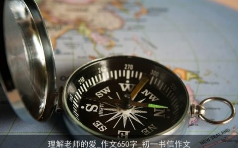理解老师的爱_作文650字_初一书信作文
