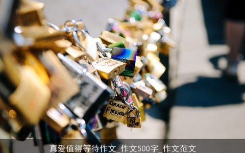 真爱值得等待作文_作文500字_作文范文