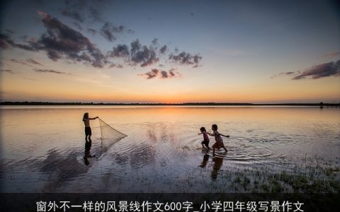 窗外不一样的风景线作文600字_小学四年级写景作文