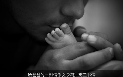 给爸爸的一封信作文(2篇)_高三书信