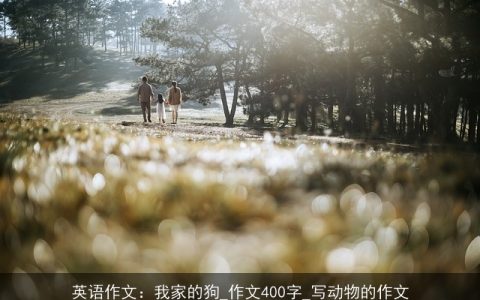 英语作文：我家的狗_作文400字_写动物的作文