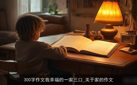 300字作文我幸福的一家三口_关于家的作文