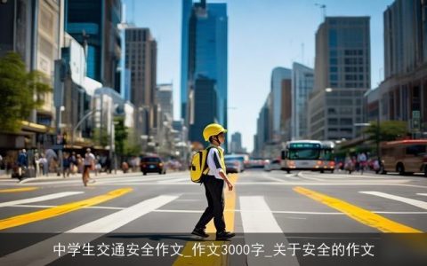 中学生交通安全作文_作文3000字_关于安全的作文