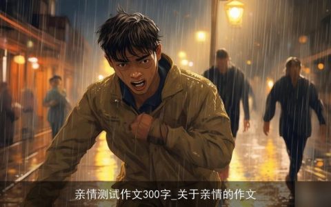亲情测试作文300字_关于亲情的作文