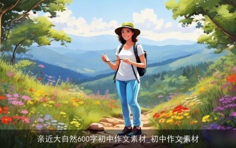 亲近大自然600字初中作文素材_初中作文素材