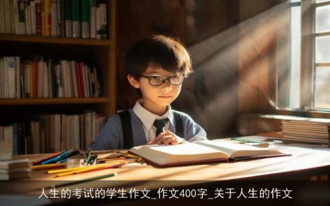 人生的考试的学生作文_作文400字_关于人生的作文