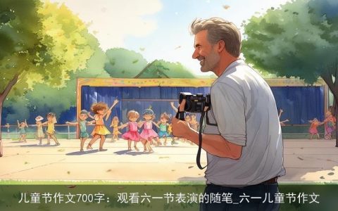 儿童节作文700字：观看六一节表演的随笔_六一儿童节作文