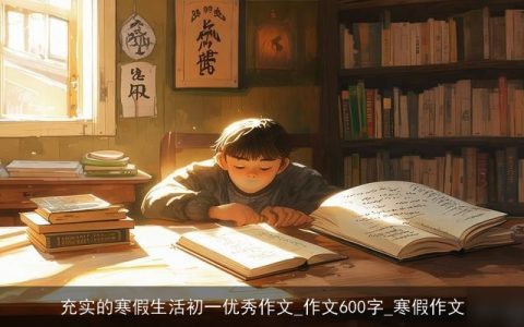 充实的寒假生活初一优秀作文_作文600字_寒假作文