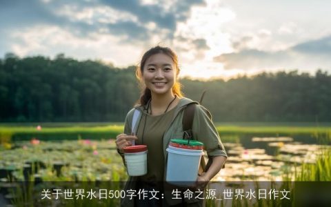 关于世界水日500字作文：生命之源_世界水日作文