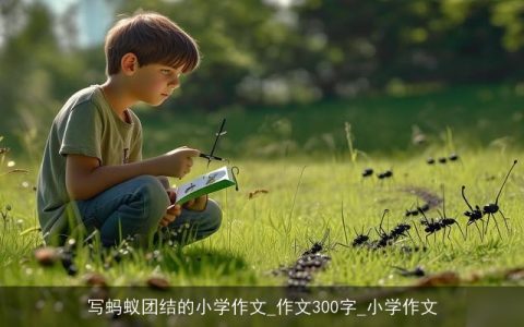 写蚂蚁团结的小学作文_作文300字_小学作文