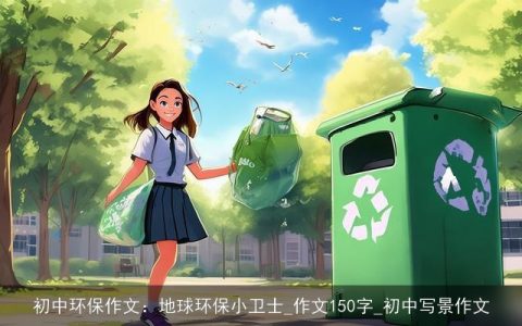 初中环保作文：地球环保小卫士_作文150字_初中写景作文