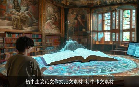 初中生议论文作文范文素材_初中作文素材