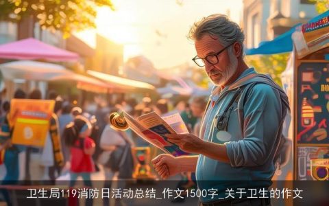 卫生局119消防日活动总结_作文1500字_关于卫生的作文