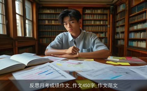 反思月考成绩作文_作文450字_作文范文