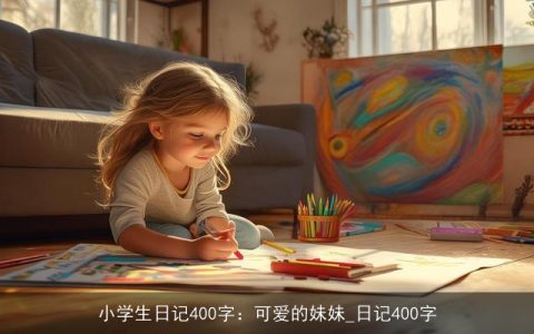 小学生日记400字：可爱的妹妹_日记400字