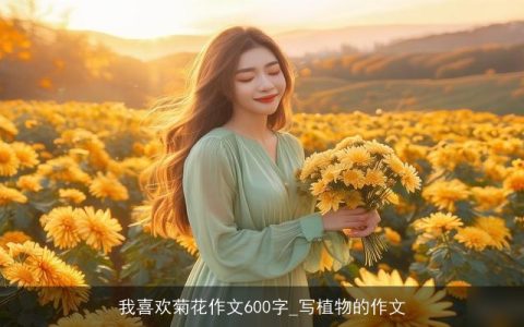 我喜欢菊花作文600字_写植物的作文