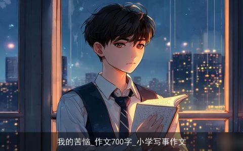 我的苦恼_作文700字_小学写事作文
