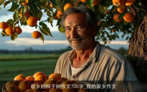 故乡的柿子树作文700字_我的家乡作文