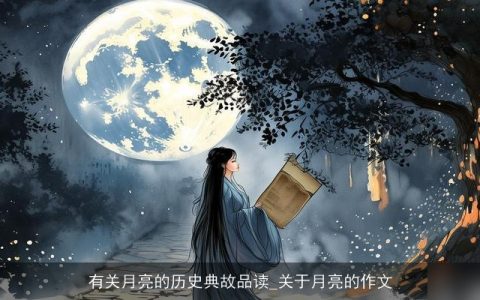 有关月亮的历史典故品读_关于月亮的作文