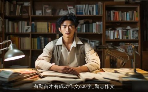有勤奋才有成功作文600字_励志作文